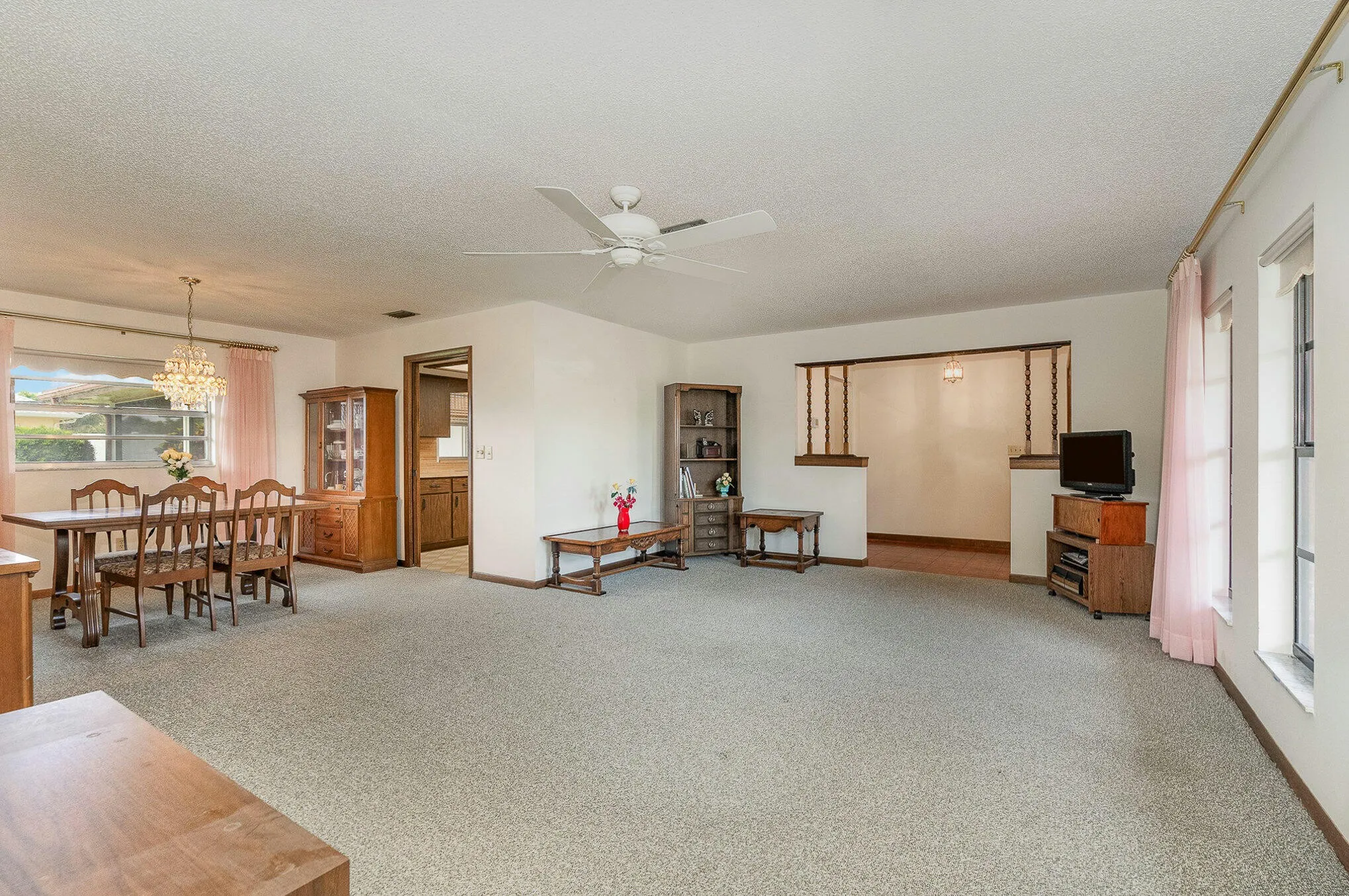Living room remodel before in Melbourne Beach, FL